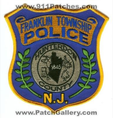 Franklin Township Police (New Jersey)
Scan By: PatchGallery.com
County: Hunterdon
