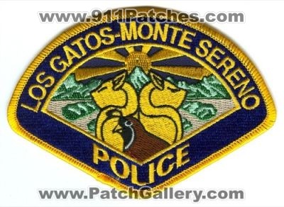 Los Gatos Monte Sereno Police (California)
Scan By: PatchGallery.com

