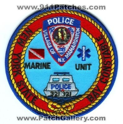 Mamaroneck Police New York State Bay Constable Marine Unit (New York)
Scan By: PatchGallery.com
Keywords: village of
