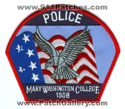 Mary Washington College Police (Virginia)
Scan By: PatchGallery.com
