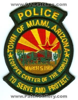 Miami Police (Arizona)
Scan By: PatchGallery.com
Keywords: town of