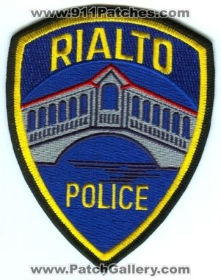 Rialto Police (California)
Scan By: PatchGallery.com
