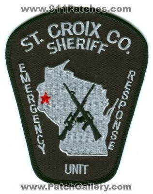 Saint Croix County Sheriff Emergency Response Unit (Wisconsin)
Scan By: PatchGallery.com
Keywords: st eru