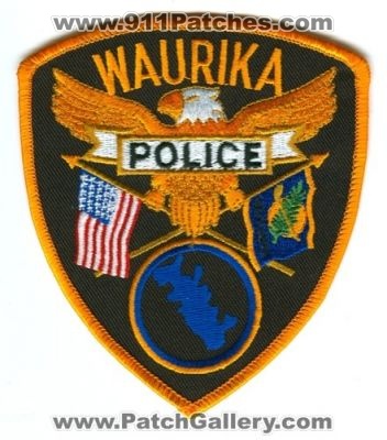 Waurika Police (Oklahoma)
Scan By: PatchGallery.com
