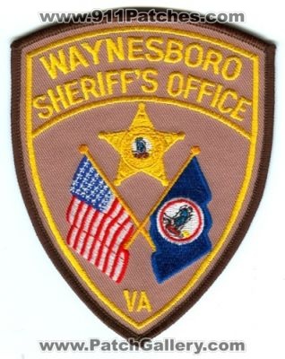 Waynesboro County Sheriff's Office (Virginia)
Scan By: PatchGallery.com
Keywords: sheriffs