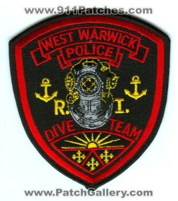West Warwick Police Dive Team (Rhode Island)
Scan By: PatchGallery.com
