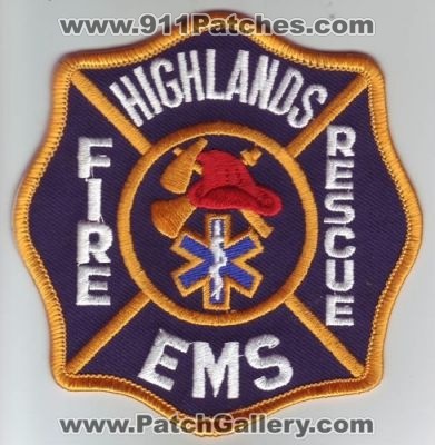 Highlands Fire Rescue (Texas)
Thanks to Dave Slade for this scan.
Keywords: ems