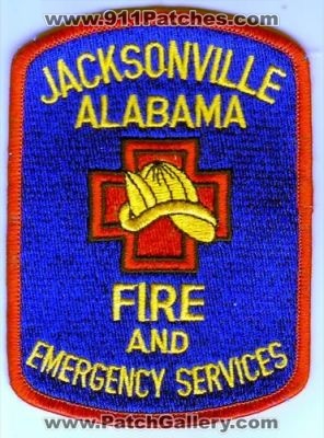 Jacksonville Fire and Emergency Services (Alabama)
Thanks to Dave Slade for this scan.
