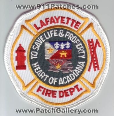 Lafayette Fire Department (Louisiana)
Thanks to Dave Slade for this scan.
Keywords: dept