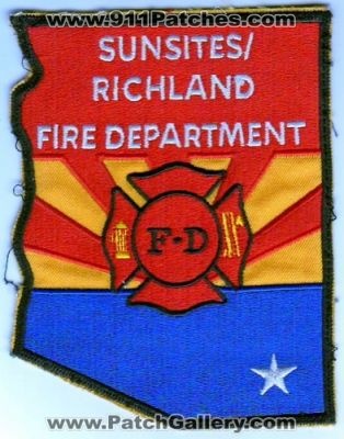 Sunsites Richland Fire Department (Arizona)
Thanks to Dave Slade for this scan.
Keywords: fd
