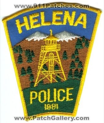 Helena Police (Montana)
Scan By: PatchGallery.com
