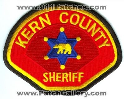 Kern County Sheriff (California)
Scan By: PatchGallery.com

