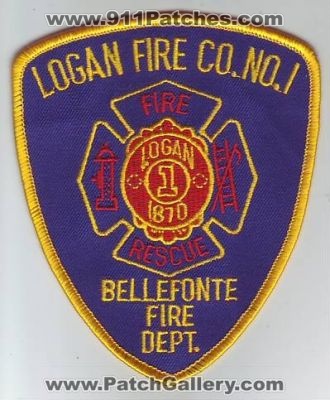 Logan Fire Company Number 1 (Pennsylvania)
Thanks to Dave Slade for this scan.
Keywords: no bellefonte department dept