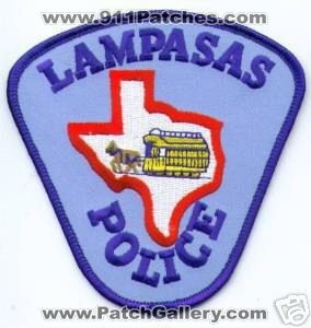 Lampasas Police (Texas)
Thanks to apdsgt for this scan.
