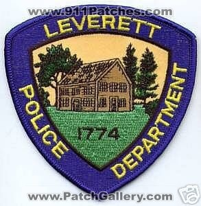 Leverett Police Department (Massachusetts)
Thanks to apdsgt for this scan.
