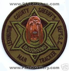 Lexington County Sheriff's Department Bloodhound Man Tracker (South Carolina)
Thanks to apdsgt for this scan.
Keywords: sheriffs dept