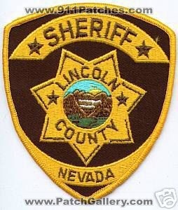 Lincoln County Sheriff (Nevada)
Thanks to apdsgt for this scan.

