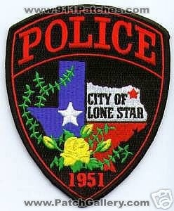 Lone Star Police (Texas)
Thanks to apdsgt for this scan.
Keywords: city of