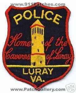 Luray Police (Virginia)
Thanks to apdsgt for this scan.
