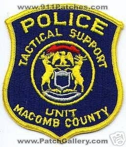 Macomb County Police Tactical Support Unit (Michigan)
Thanks to apdsgt for this scan.
