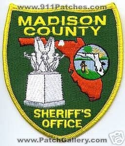 Madison County Sheriff's Office (Florida)
Thanks to apdsgt for this scan.
Keywords: sheriffs