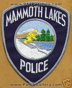 Mammoth Lakes Police (California)
Thanks to apdsgt for this scan.
