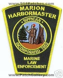 Marion Harbormaster Marine Law Enforcement (Massachusetts)
Thanks to apdsgt for this scan.
