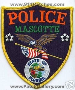 Mascotte Police (Florida)
Thanks to apdsgt for this scan.
