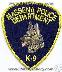 Massena Police Department K-9 (New York)
Thanks to apdsgt for this scan.
Keywords: k9