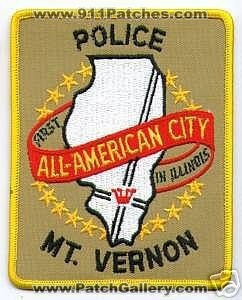 Mount Vernon Police (Illinois)
Thanks to apdsgt for this scan.
Keywords: mt