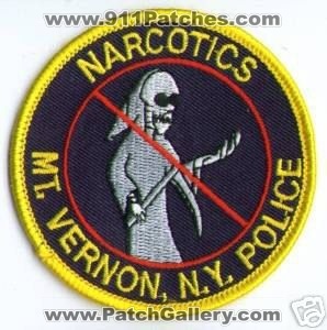 Mount Vernon Police Narcotics (New York)
Thanks to apdsgt for this scan.
Keywords: mt