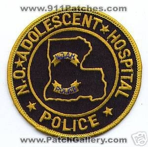New Orleans Adolescent Hospital Police (Louisiana)
Thanks to apdsgt for this scan.
