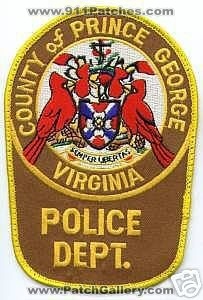 Prince George County Police Department (Virginia)
Thanks to apdsgt for this scan.
Keywords: of dept