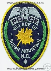 Sugar Mountain Police (North Carolina)
Thanks to apdsgt for this scan.
Keywords: village of