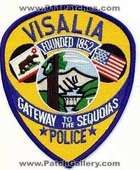 Visalia Police (California)
Thanks to apdsgt for this scan.
