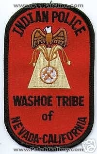Washoe Tribe of Nevada California Indian Police (California)
Thanks to apdsgt for this scan.
