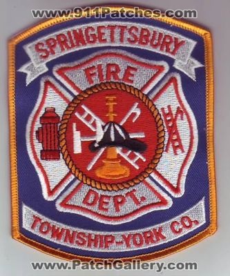 Springettsbury Fire Department (Pennsylvania)
Thanks to Dave Slade for this scan.
Keywords: dept