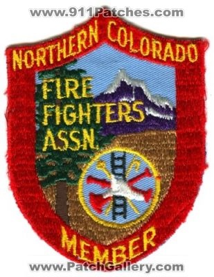 Northern Colorado Fire Fighters Association Member Patch (Colorado)
[b]Scan From: Our Collection[/b]
Keywords: assn