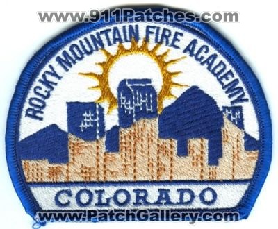 Rocky Mountain Fire Academy Patch (Colorado)
[b]Scan From: Our Collection[/b]
