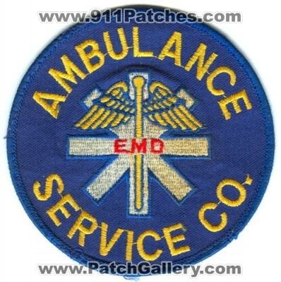 Ambulance Service Company EMD Patch (Colorado) (Defunct)
[b]Scan From: Our Collection[/b]
Keywords: ems co. emergency medical dispatcher communications