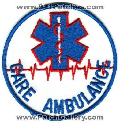 Care Ambulance Patch (Colorado)
[b]Scan From: Our Collection[/b]
Keywords: ems