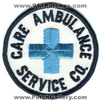 Care Ambulance Service Company Patch (Colorado)
[b]Scan From: Our Collection[/b]
Keywords: ems