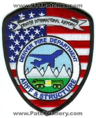 Denver Fire Department ARFF and Structure Denver International Airport Patch (Colorado)
[b]Scan From: Our Collection[/b]
Keywords: dept. dfd company station & dia aircraft rescue firefighter firefighting cfr crash