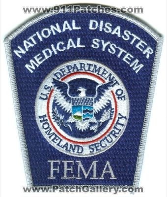 National Disaster Medical System FEMA Patch (Colorado)
[b]Scan From: Our Collection[/b]
Keywords: ems ndms dhs us department of homeland security