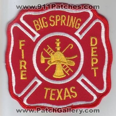 Big Spring Fire Department (Texas)
Thanks to Dave Slade for this scan.
Keywords: dept