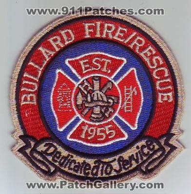Bullard Fire Rescue (Texas)
Thanks to Dave Slade for this scan.
