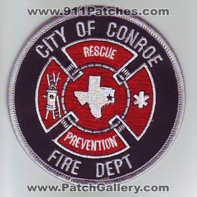 Conroe Fire Department (Texas)
Thanks to Dave Slade for this scan.
Keywords: city of dept