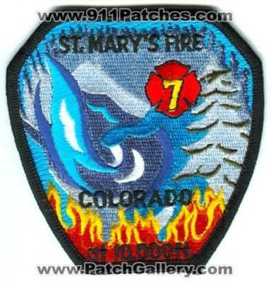 Clear Creek Fire Authority Saint Mary's Station 7 Patch (Colorado)
[b]Scan From: Our Collection[/b]
Keywords: ccfa st. marys department dept.