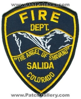 Salida Fire Department Patch (Colorado)
[b]Scan From: Our Collection[/b]
Keywords: dept