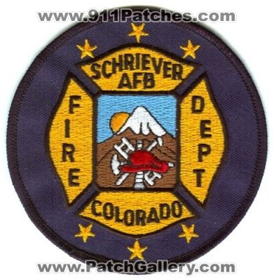 Schriever AFB Fire Department Patch (Colorado)
[b]Scan From: Our Collection[/b]
Keywords: air force base usaf dept